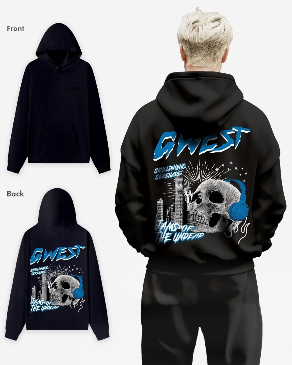 G West Jams Of The Undead Oversize Hoodie - G West