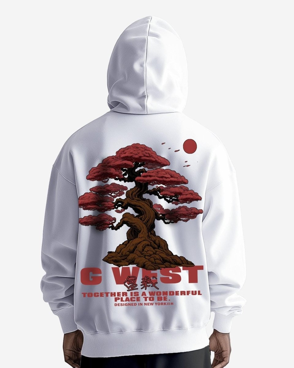 G West Japan Tree Oversize Hoodie - G West