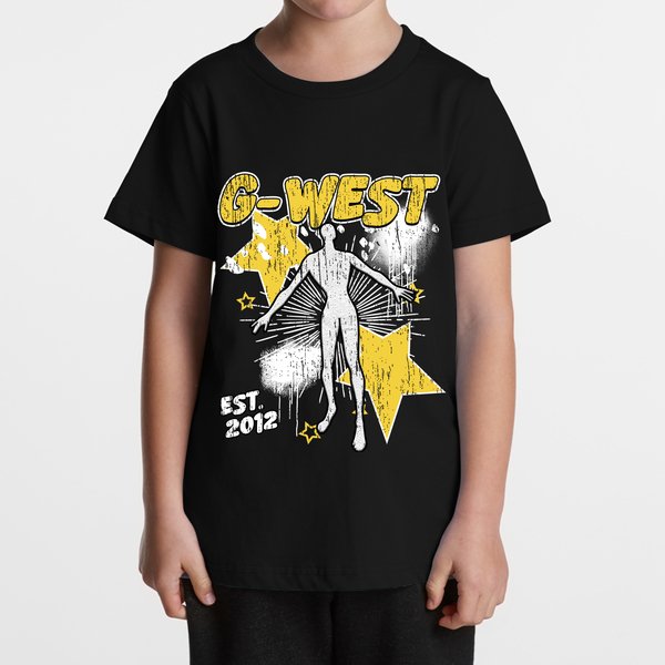 G WEST KIDS DAZZLING DYNAMO TEE - DTPBASTY9020 - G West