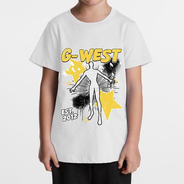 G West Kids Dazzling Dynamo Tee - Dtpbasty9020 - G West