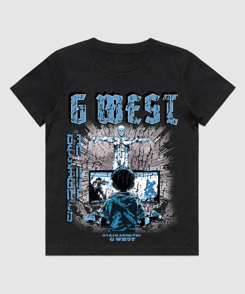 G West Kids Game Of G Baby Blue Tee - Dtpbasty9071 - G West