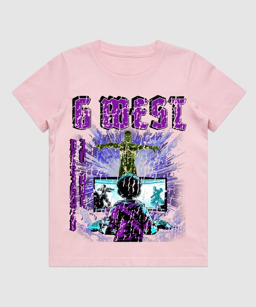 G WEST KIDS GAME OF G PURPLE TEE - DTPBASTY9071 - G West