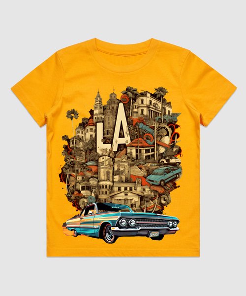 G WEST KIDS LA CULTURE TEE - DTPBASTY5015 - G West