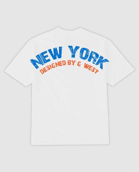 G West Kids New York Arch Logo Tee - Gwpbasty9053 - G West