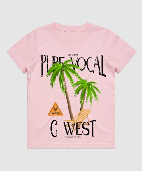 G WEST KIDS PURE VOCAL TEE - DTPBASTY9044 - G West