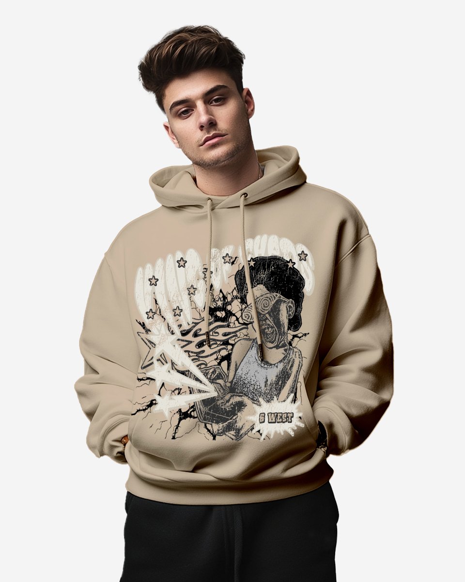 G WEST KING OF CHAOS OVERSIZE HOODIE - G West