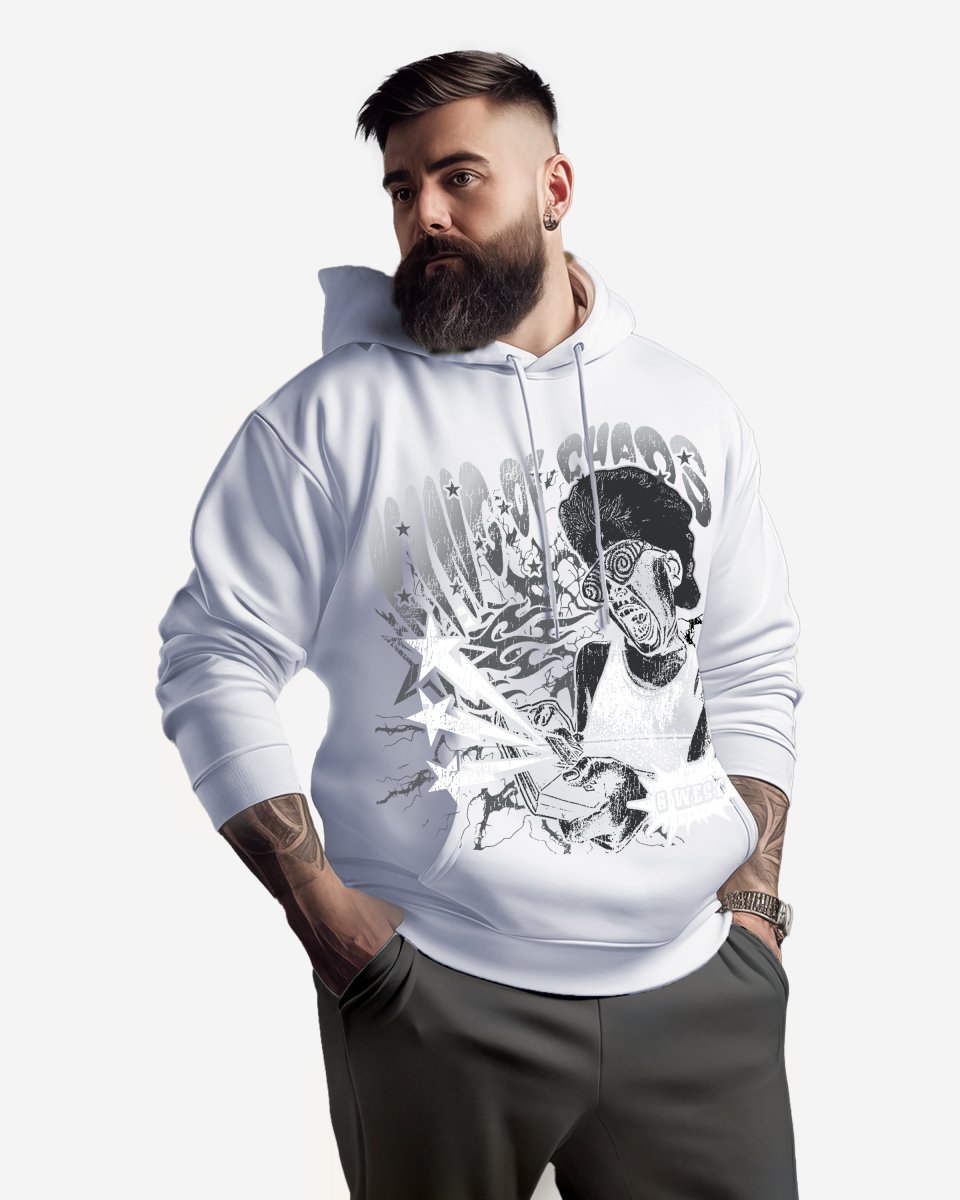 G WEST KING OF CHAOS OVERSIZE HOODIE - G West