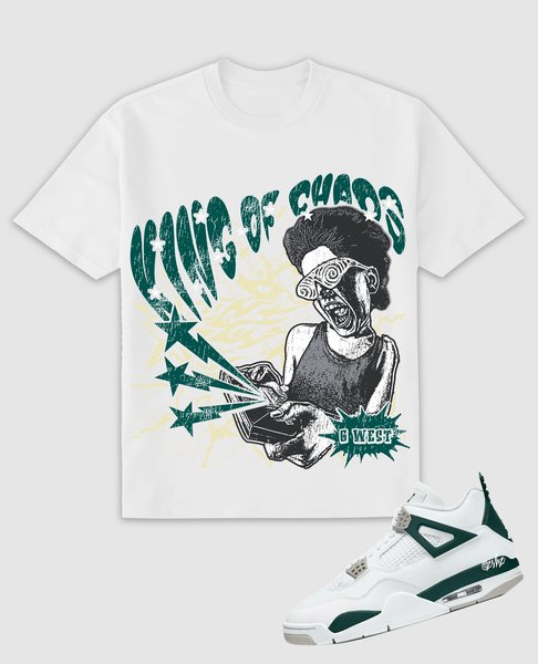 G WEST KING OF CHAOS T SHIRT GWDTFL7009 - 2 COLORS - G West