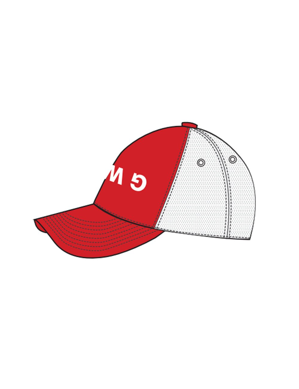 G WEST LOGO HAT - GWHT63004 - COLOR 1 - G West