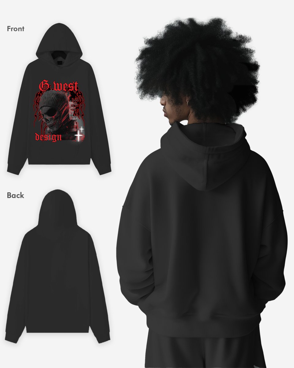 G WEST MASK 3.0 OVERSIZE HOODIE - G West