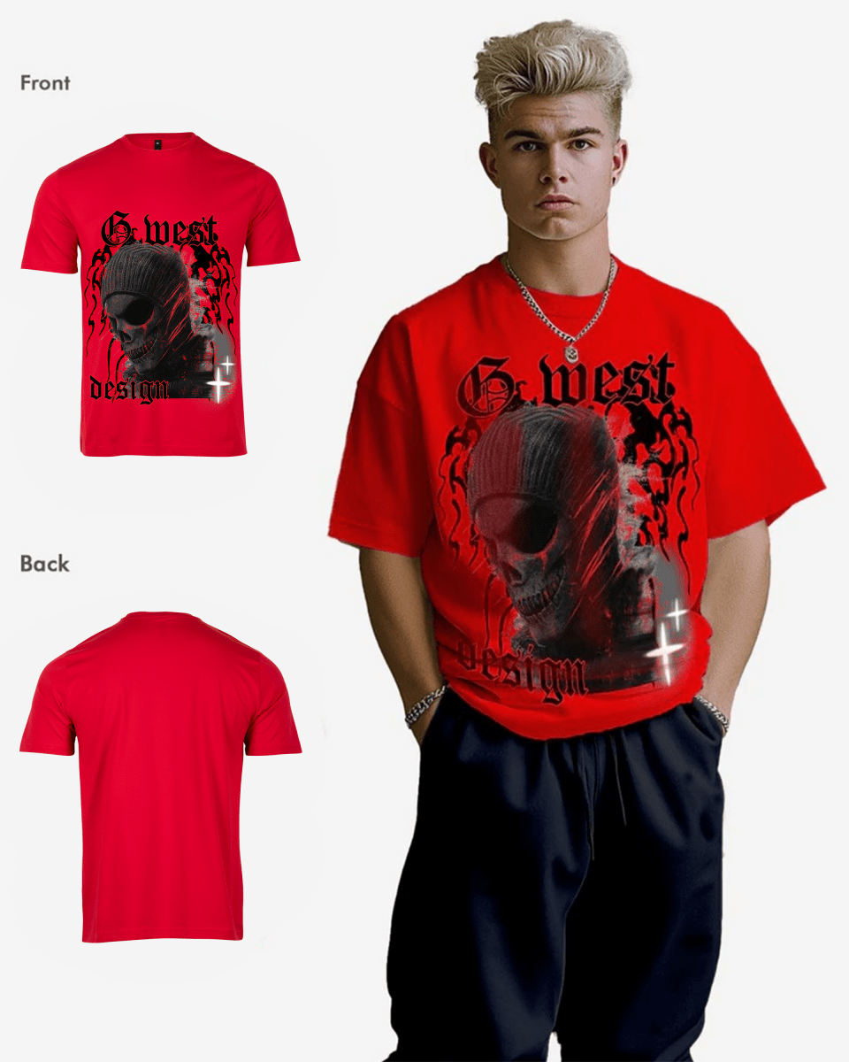 G WEST MASK 3.0 Oversized TEE - G West