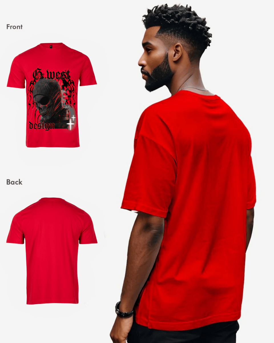 G WEST MASK 3.0 Oversized TEE - G West