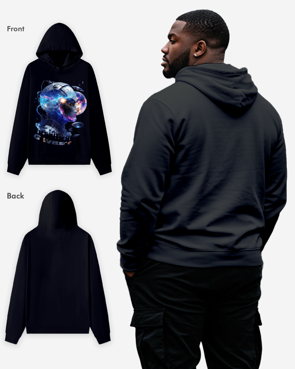 G WEST MATAL FUTURE HOODIE Big and Tall - G West