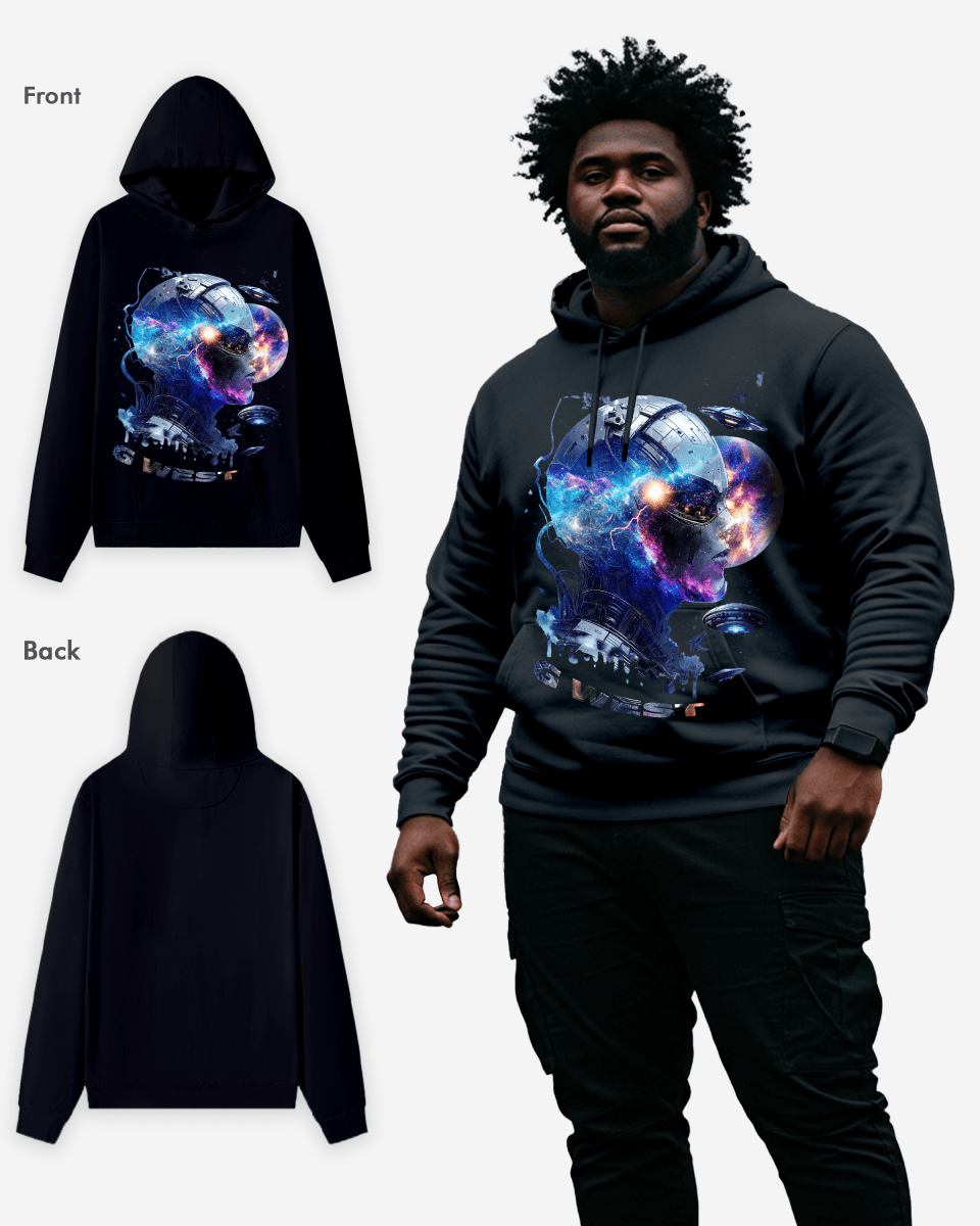 G WEST MATAL FUTURE HOODIE Big and Tall - G West