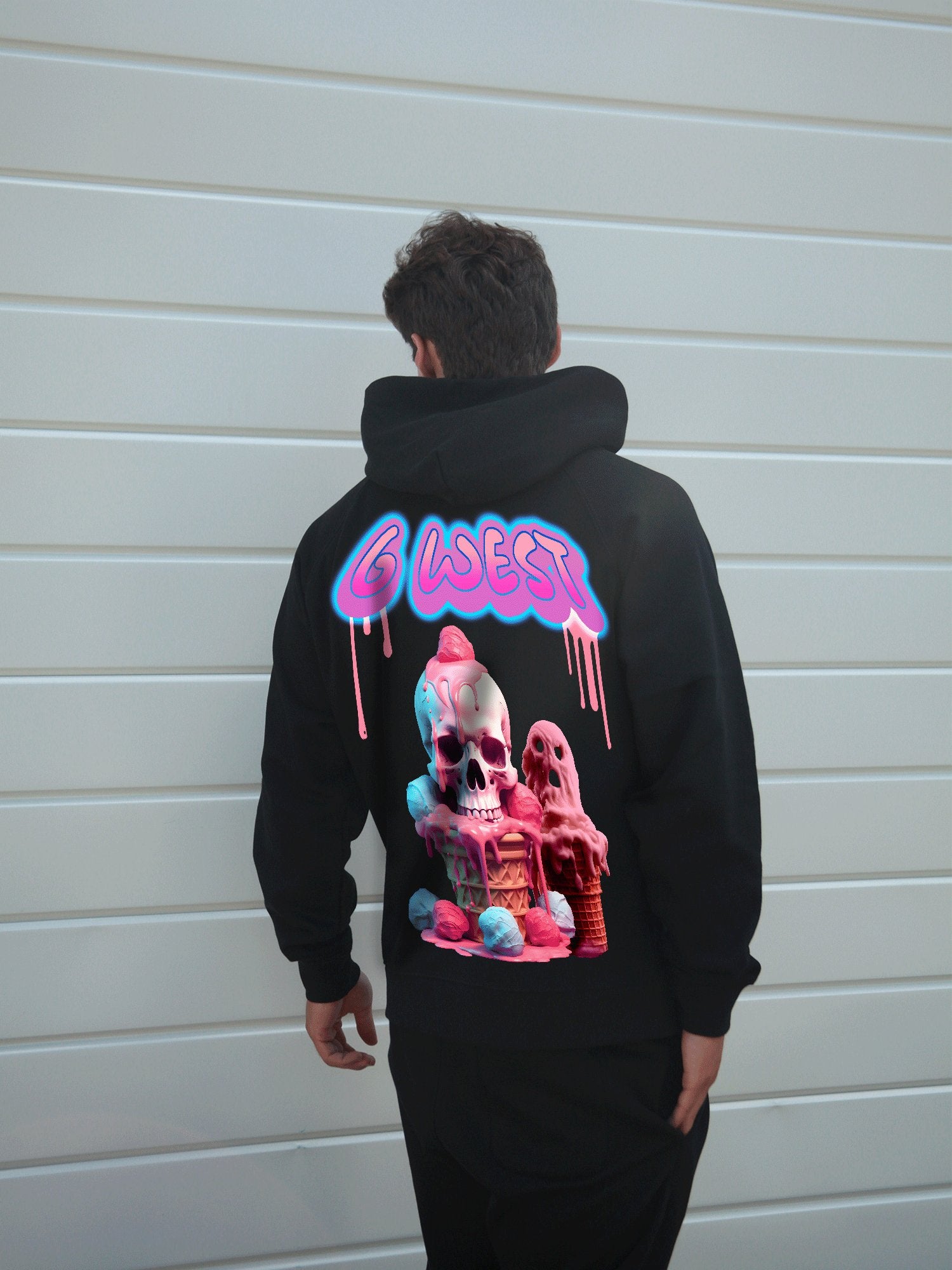 G WEST MELTING ICE CREAM HOODIE - 4 COLORS - G West