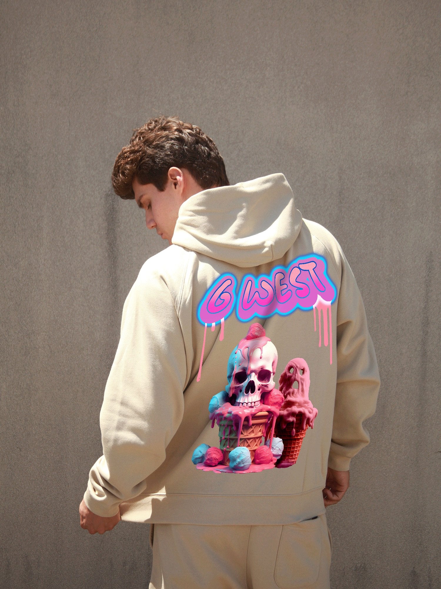 G WEST MELTING ICE CREAM HOODIE - 4 COLORS - G West