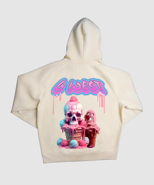 G WEST MELTING ICE CREAM HOODIE - 4 COLORS - G West