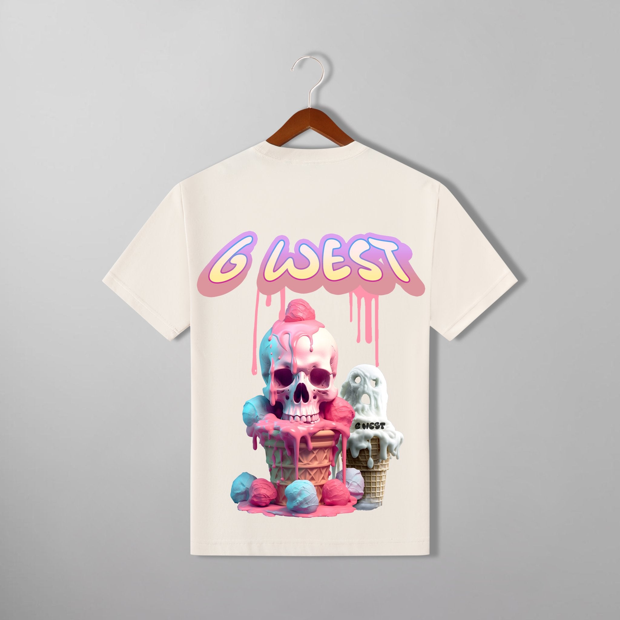 G WEST MELTING ICE CREAM TEE - G West