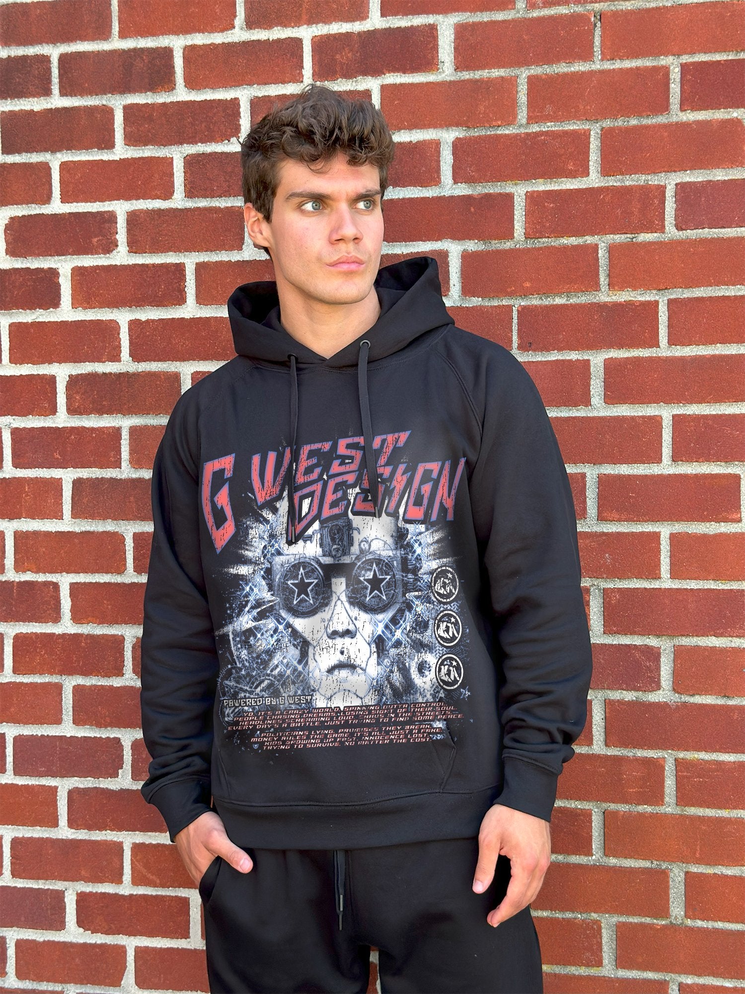 G WEST MENS CHASING DREAMS HOODIE - G West