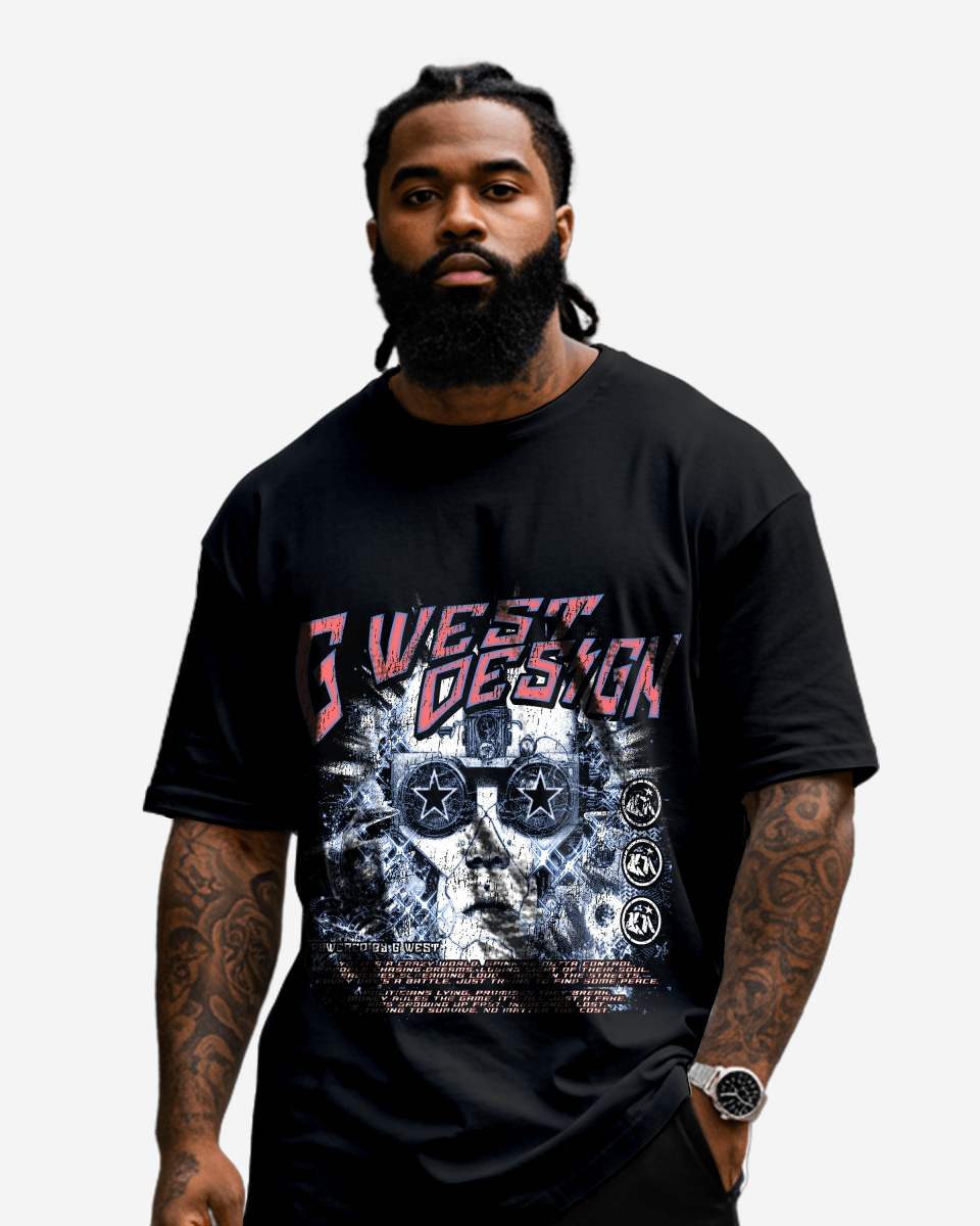 G WEST MENS CHASING DREAMS TEE Big and Tall - G West