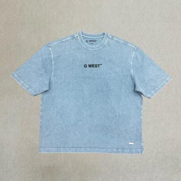 G West Mens Stone Wash Tee - Gwapt2024 - G West