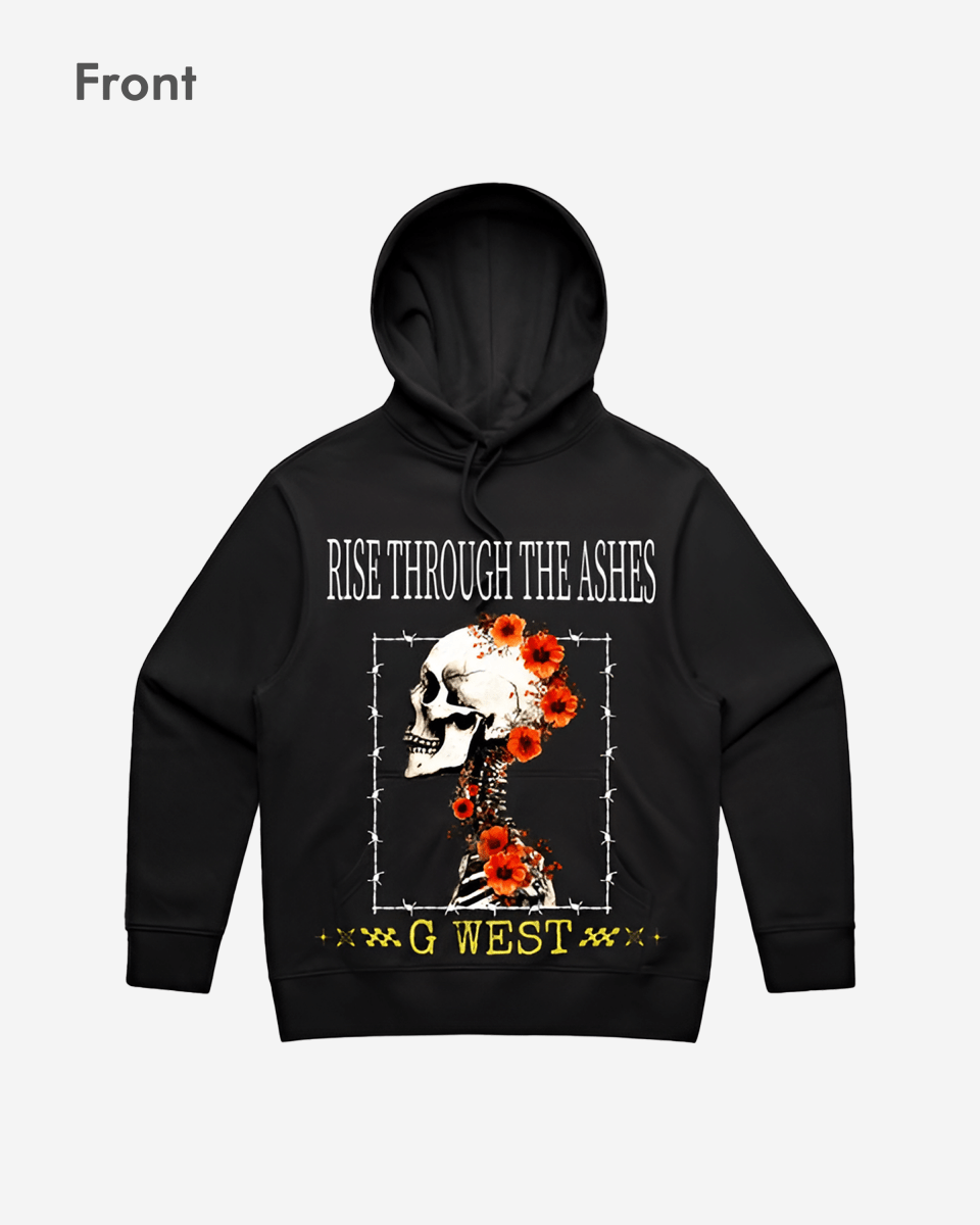 G WEST MENTAL DESTRUCTION HOODIE Big and Tall - G West