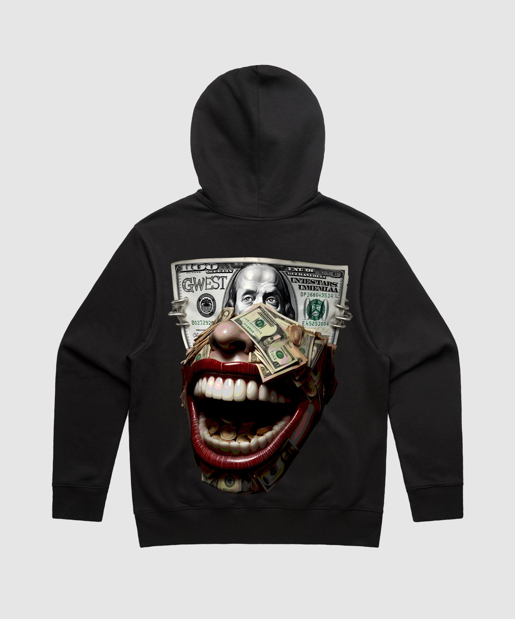 G WEST MONEY MOUTH HEAVY PREMIUM HOODIE - 6 COLORS - G West