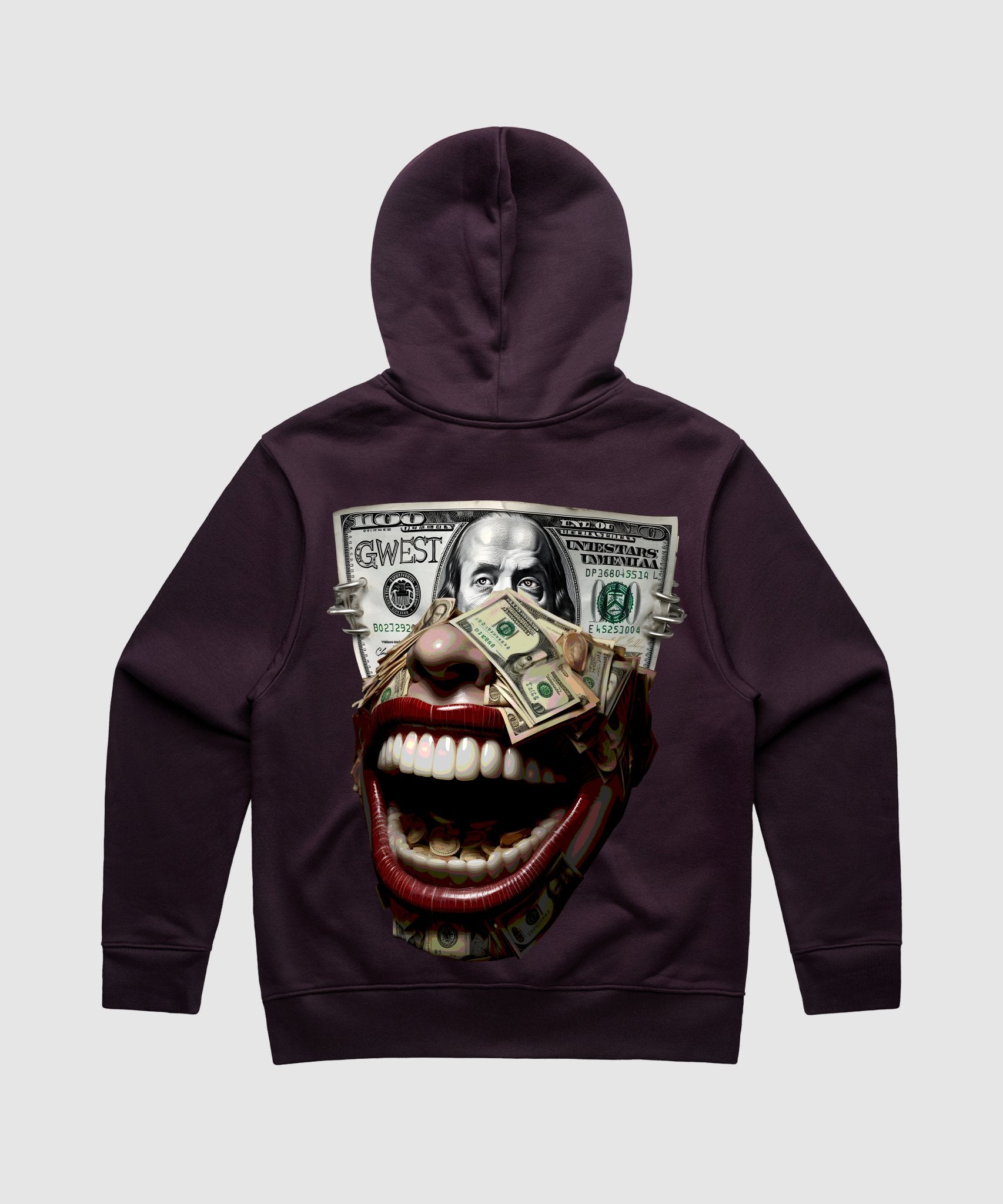 G WEST MONEY MOUTH HEAVY PREMIUM HOODIE - 6 COLORS - G West