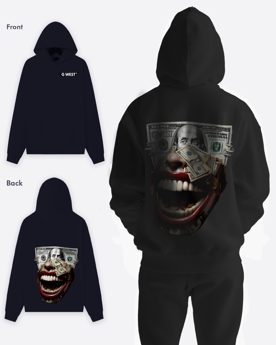 G West Money Mouth Oversize Hoodie - G West