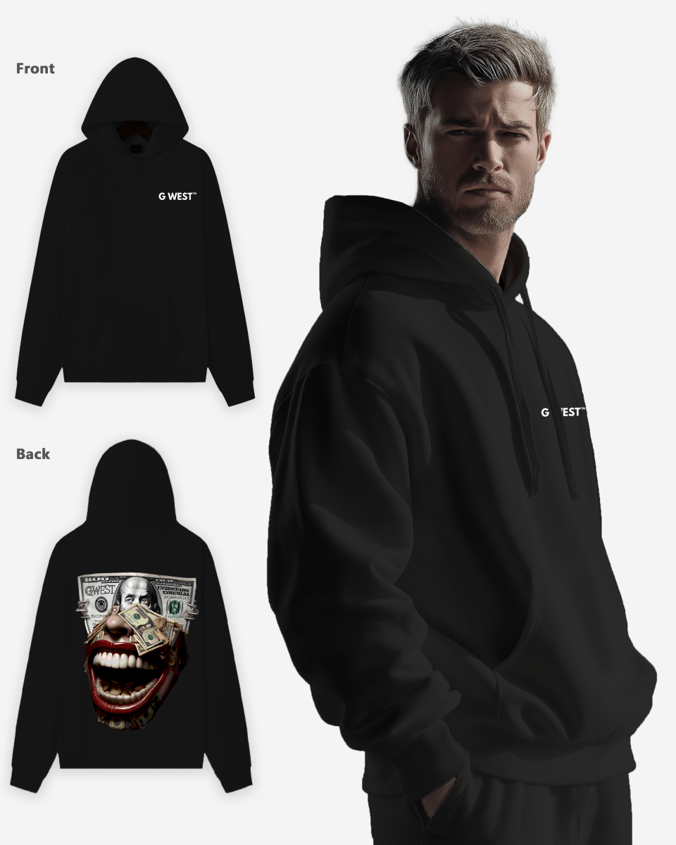 G West Money Mouth Oversize Hoodie - G West