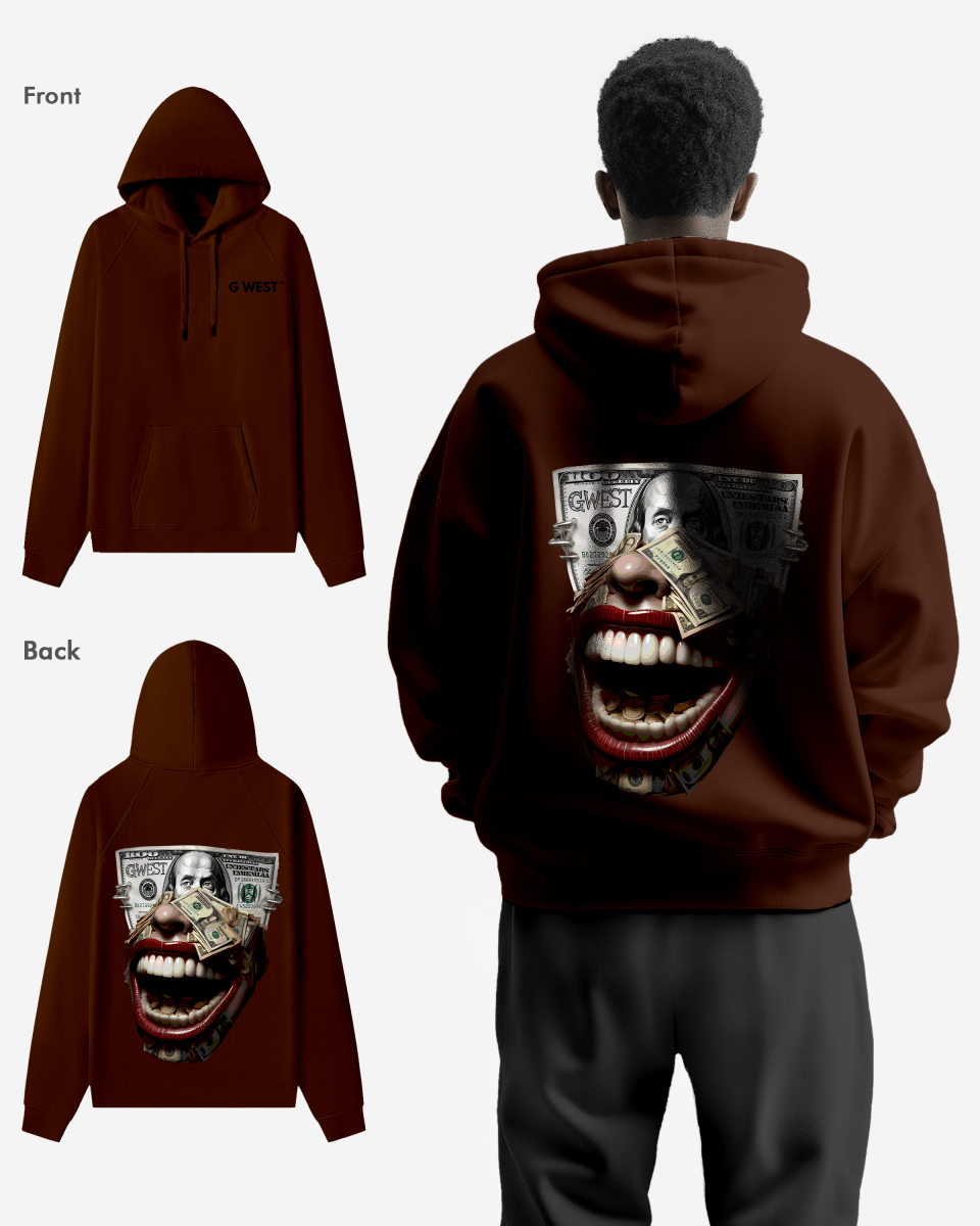 G West Money Mouth Oversize Hoodie - G West