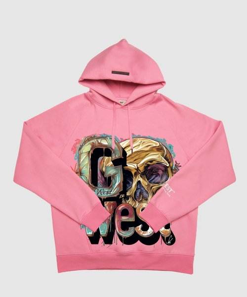 G West Multicolor Skull Hoodie - G West