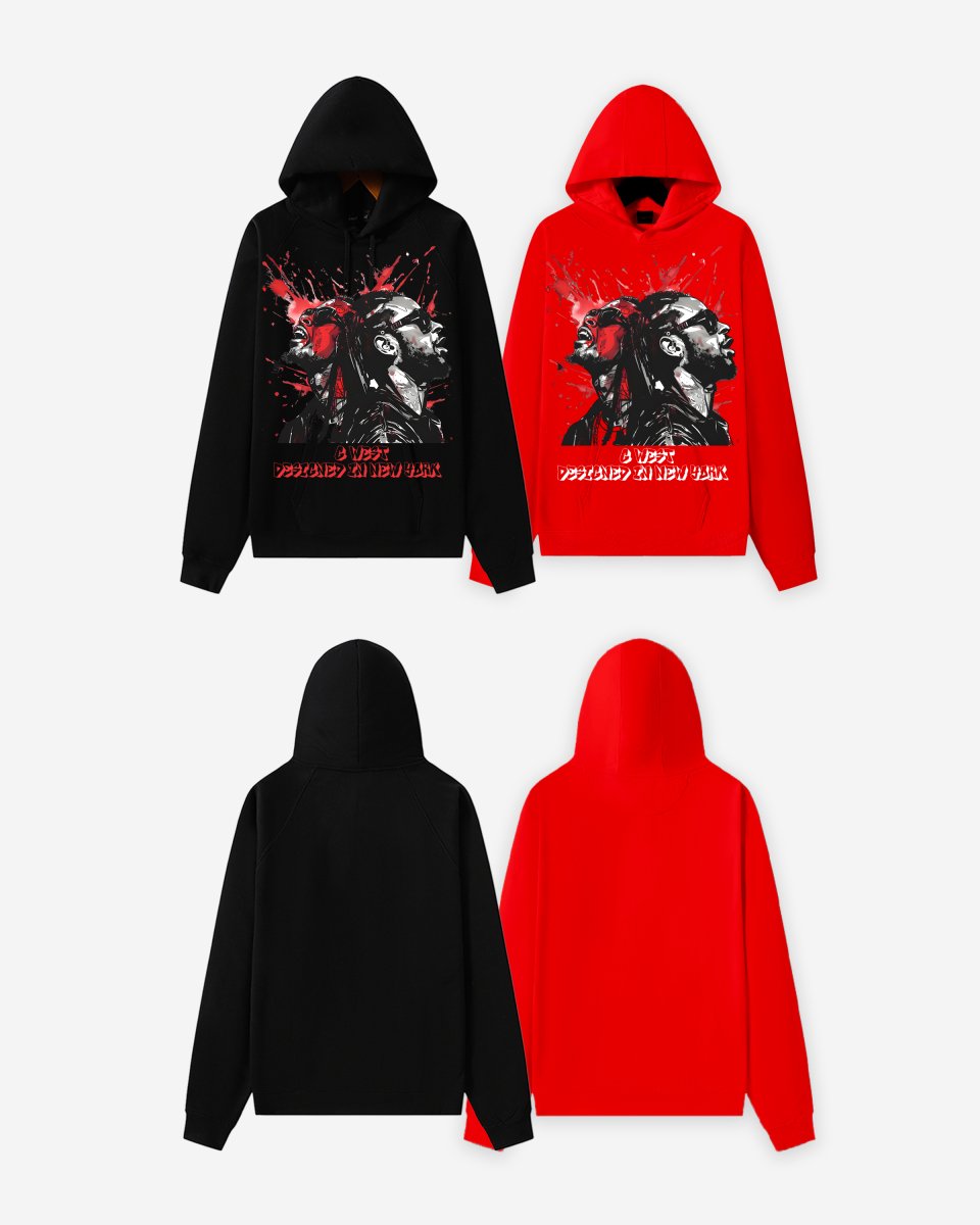 G WEST MUSIC CLUB OVERSIZE HOODIE - G West