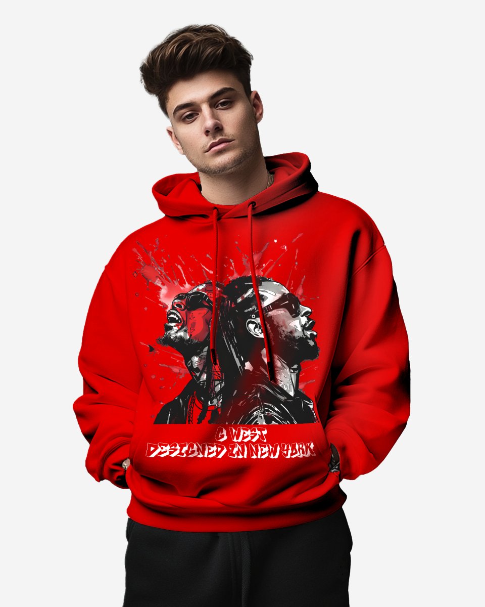 G WEST MUSIC CLUB OVERSIZE HOODIE - G West