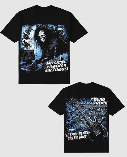 G West Musical Prodigy Virtuoso Premium Tee Front And Back Print - G West