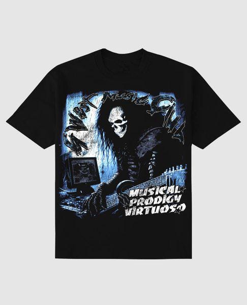 G West Musical Prodigy Virtuoso Premium Tee Front And Back Print - G West