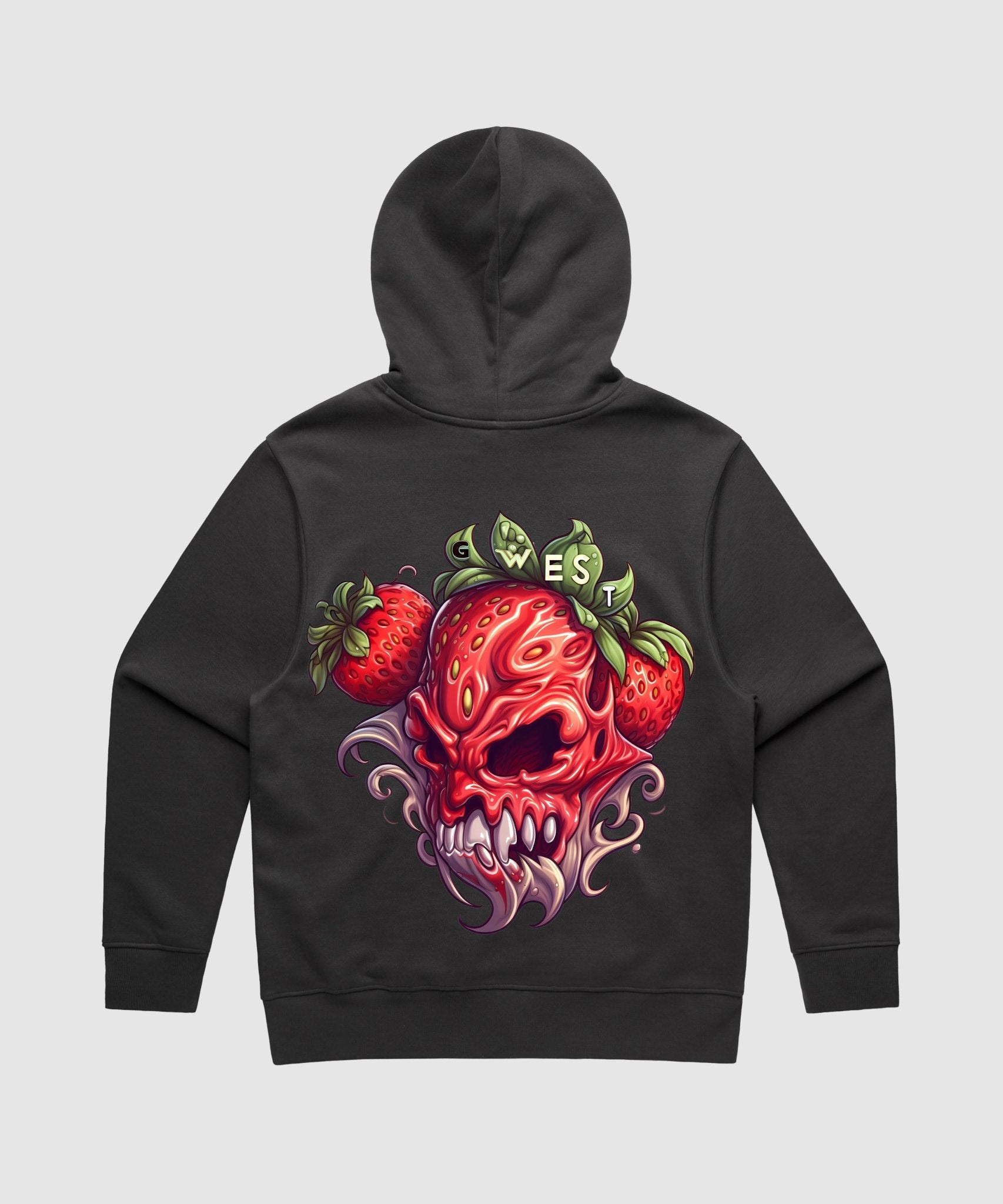 G WEST MUTATED STRAWBERRY HEAVY PREMIUM HOODIE - 6 COLORS - G West