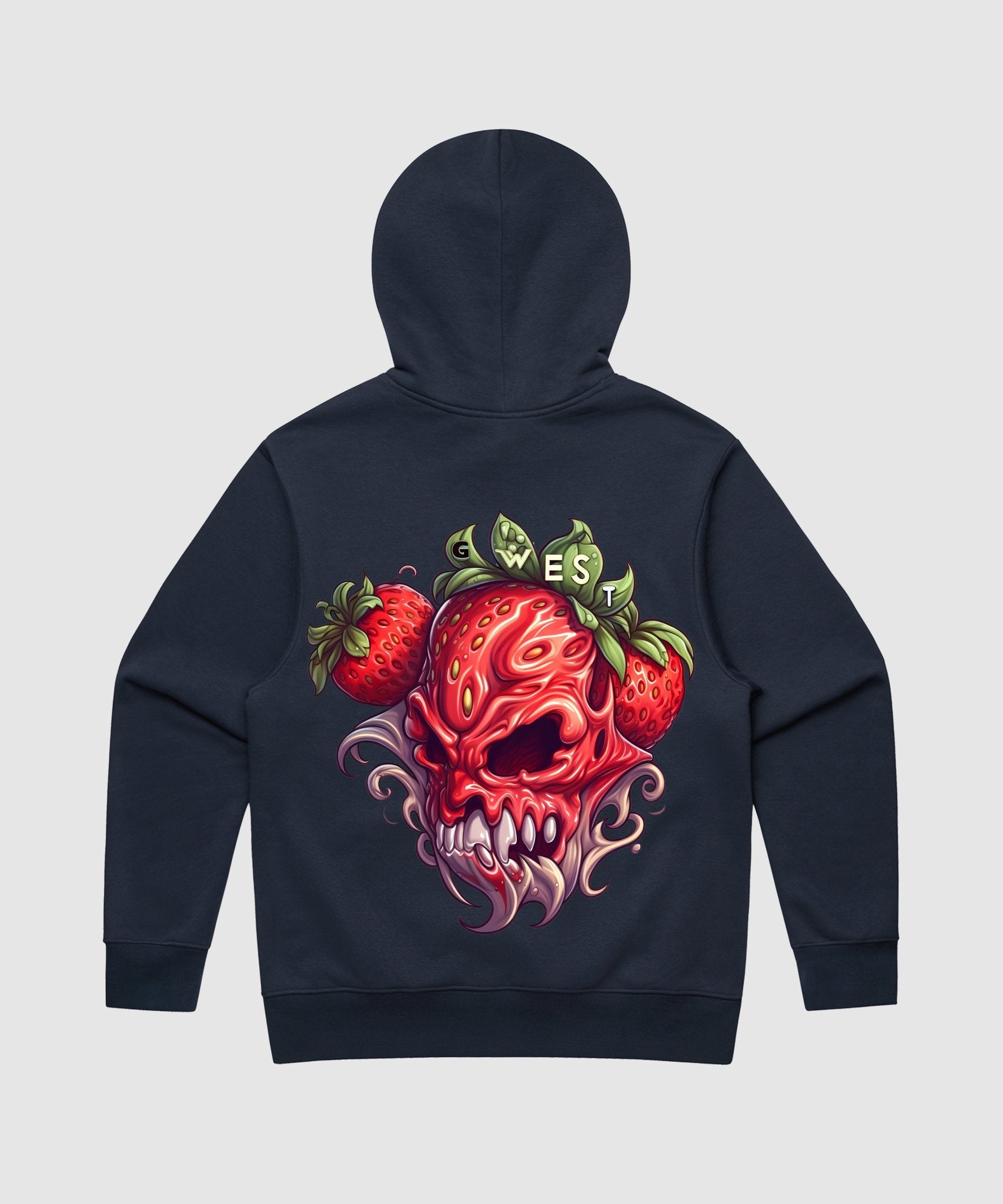 G WEST MUTATED STRAWBERRY HEAVY PREMIUM HOODIE - 6 COLORS - G West