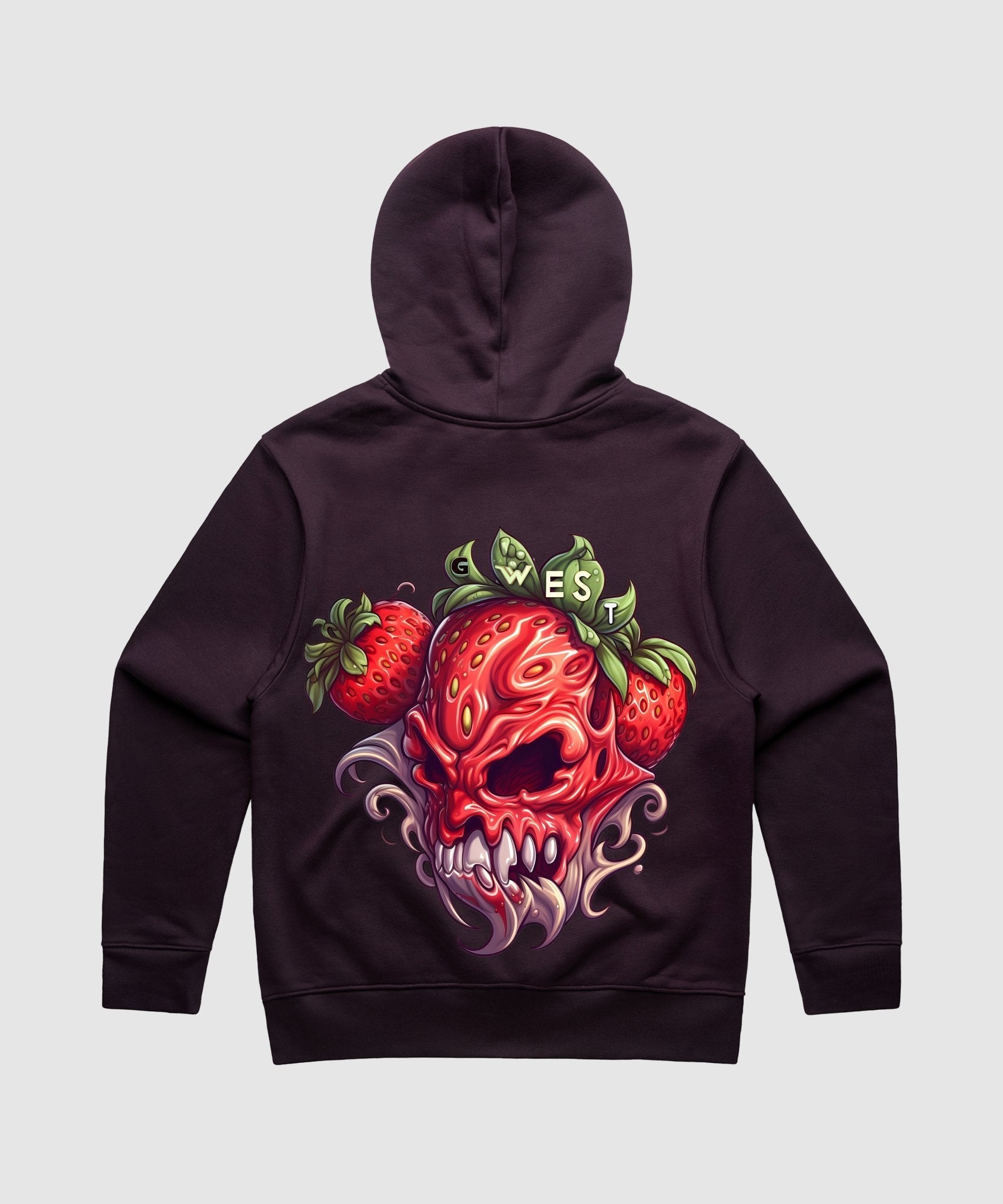 G WEST MUTATED STRAWBERRY HEAVY PREMIUM HOODIE - 6 COLORS - G West