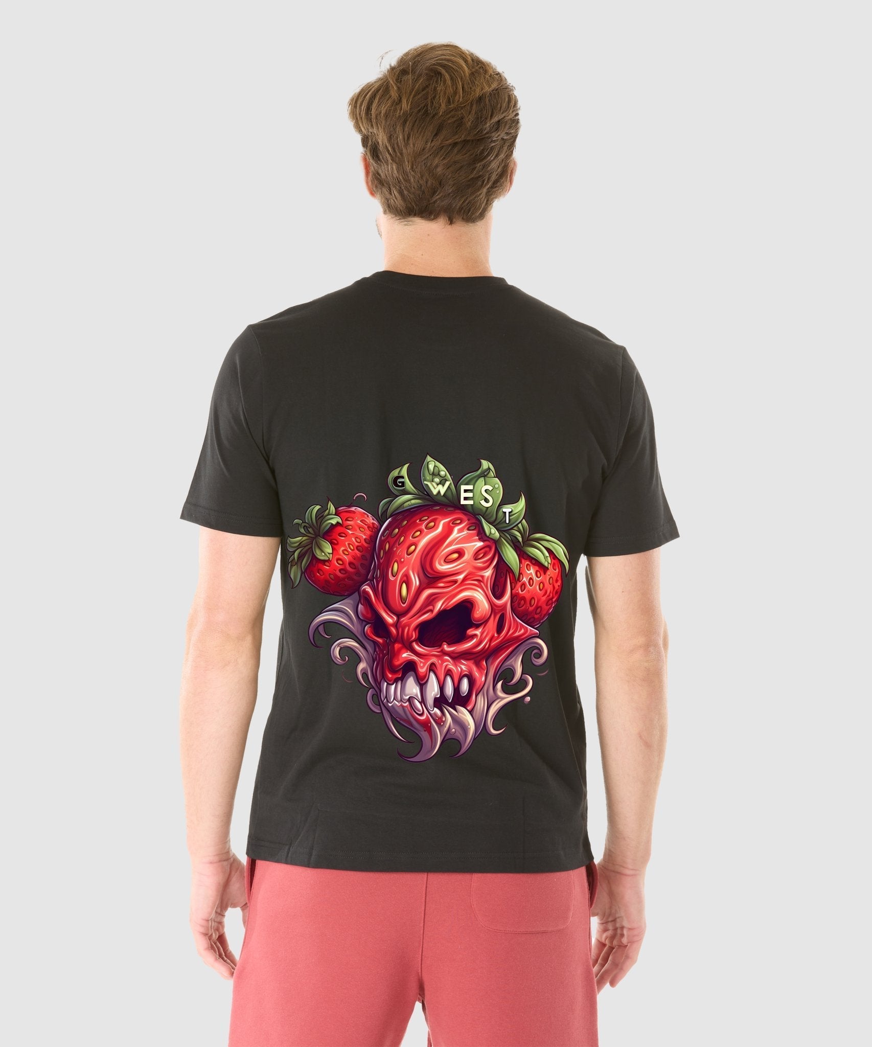 G WEST MUTATED STRAWBERRY T-SHIRT - 12 COLORS - G West