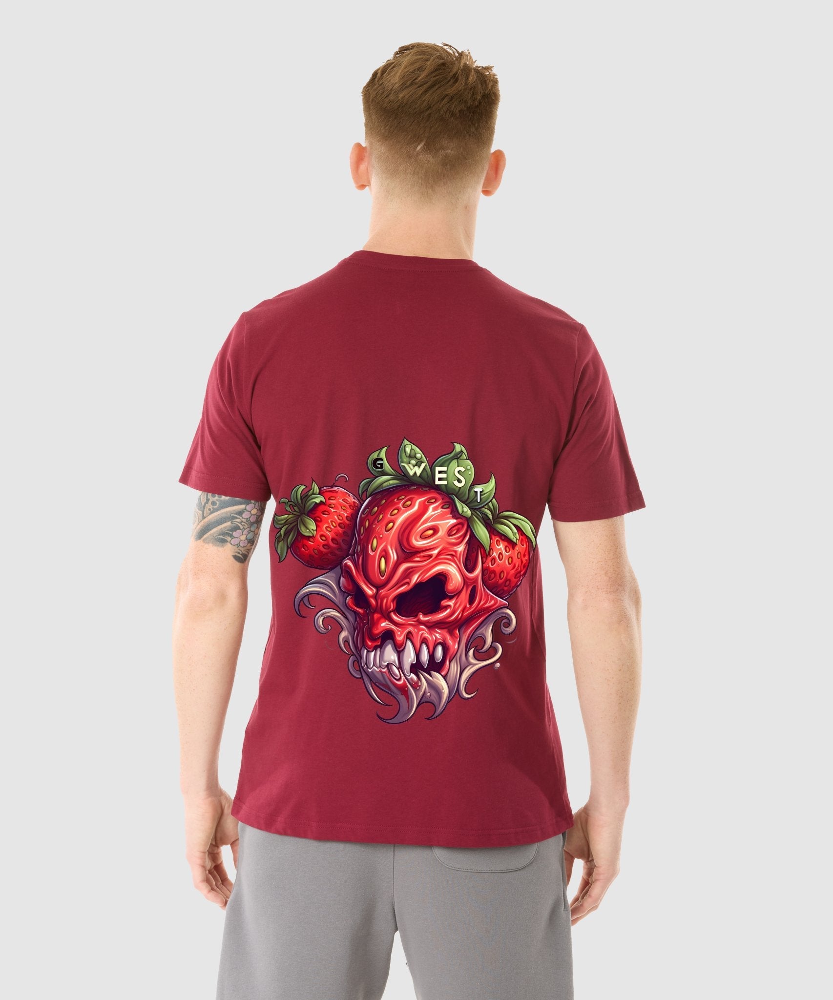 G WEST MUTATED STRAWBERRY T-SHIRT - 12 COLORS - G West