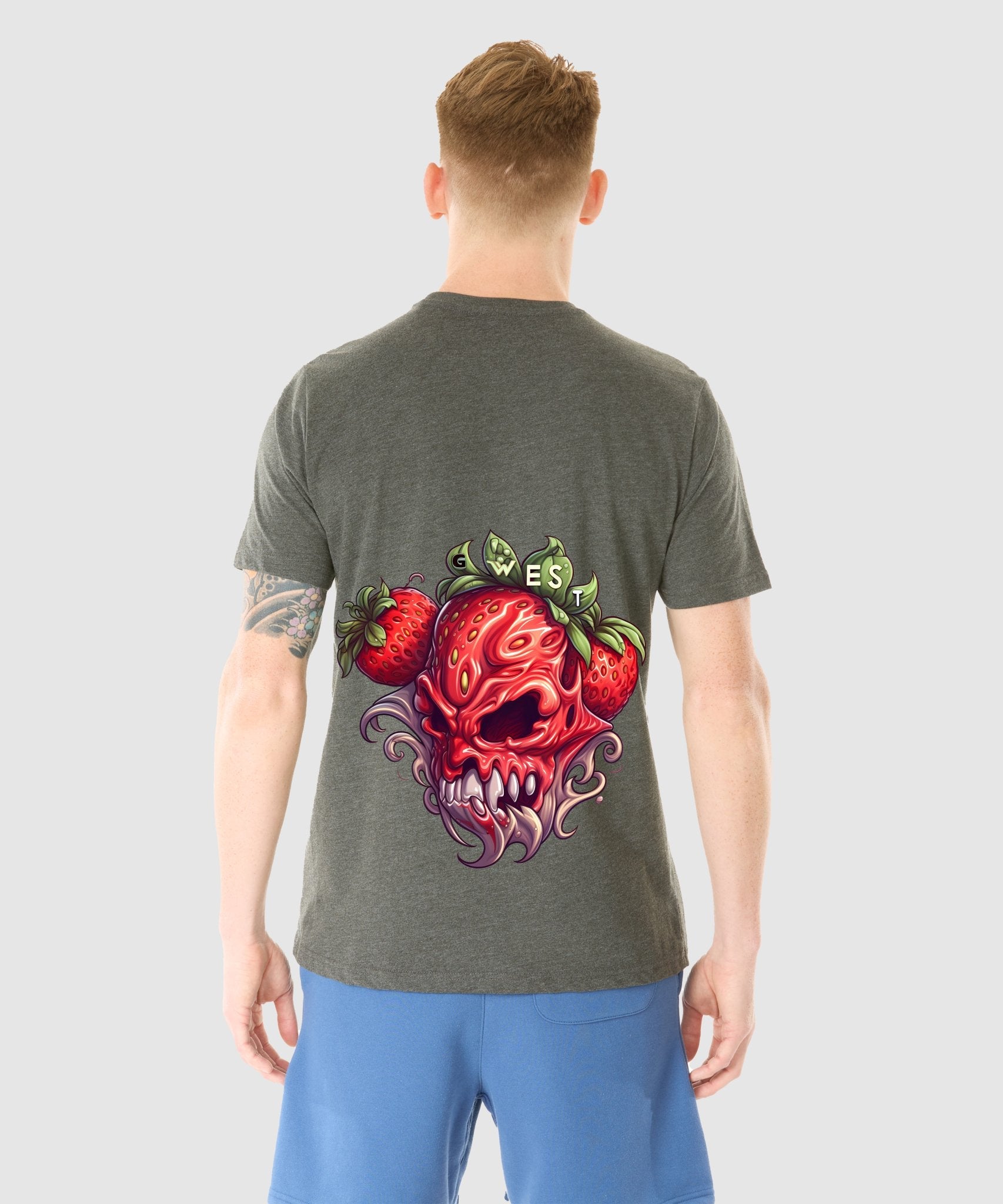 G WEST MUTATED STRAWBERRY T-SHIRT - 12 COLORS - G West