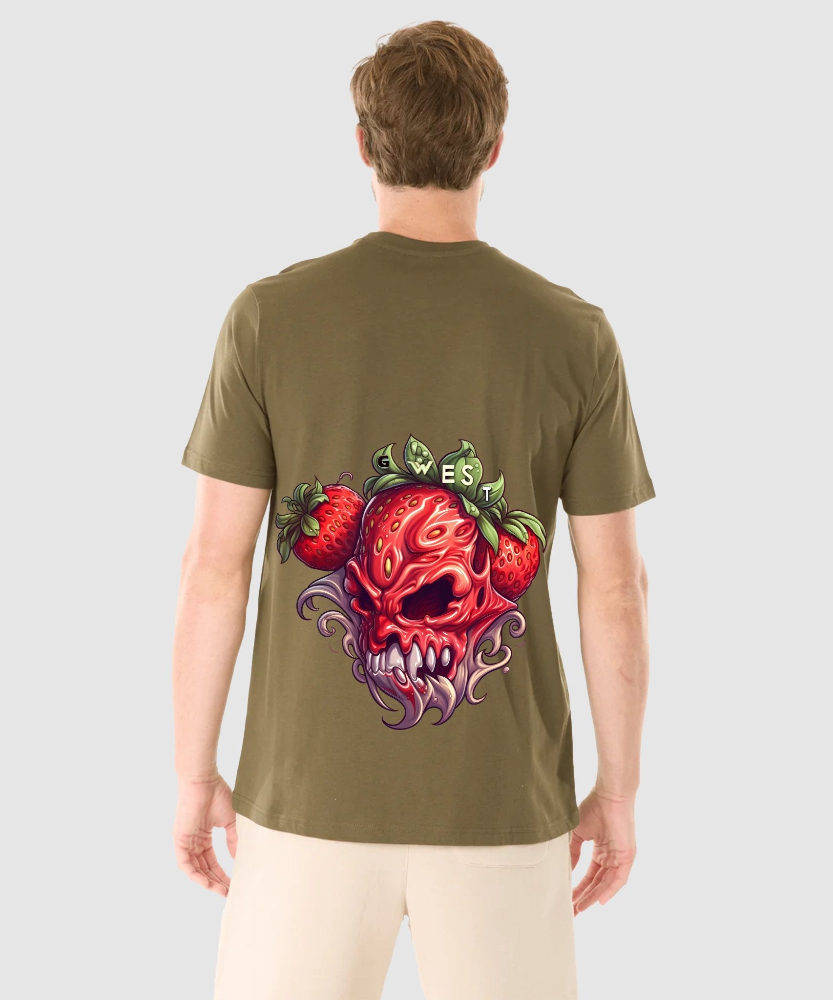 G WEST MUTATED STRAWBERRY T-SHIRT - 12 COLORS - G West