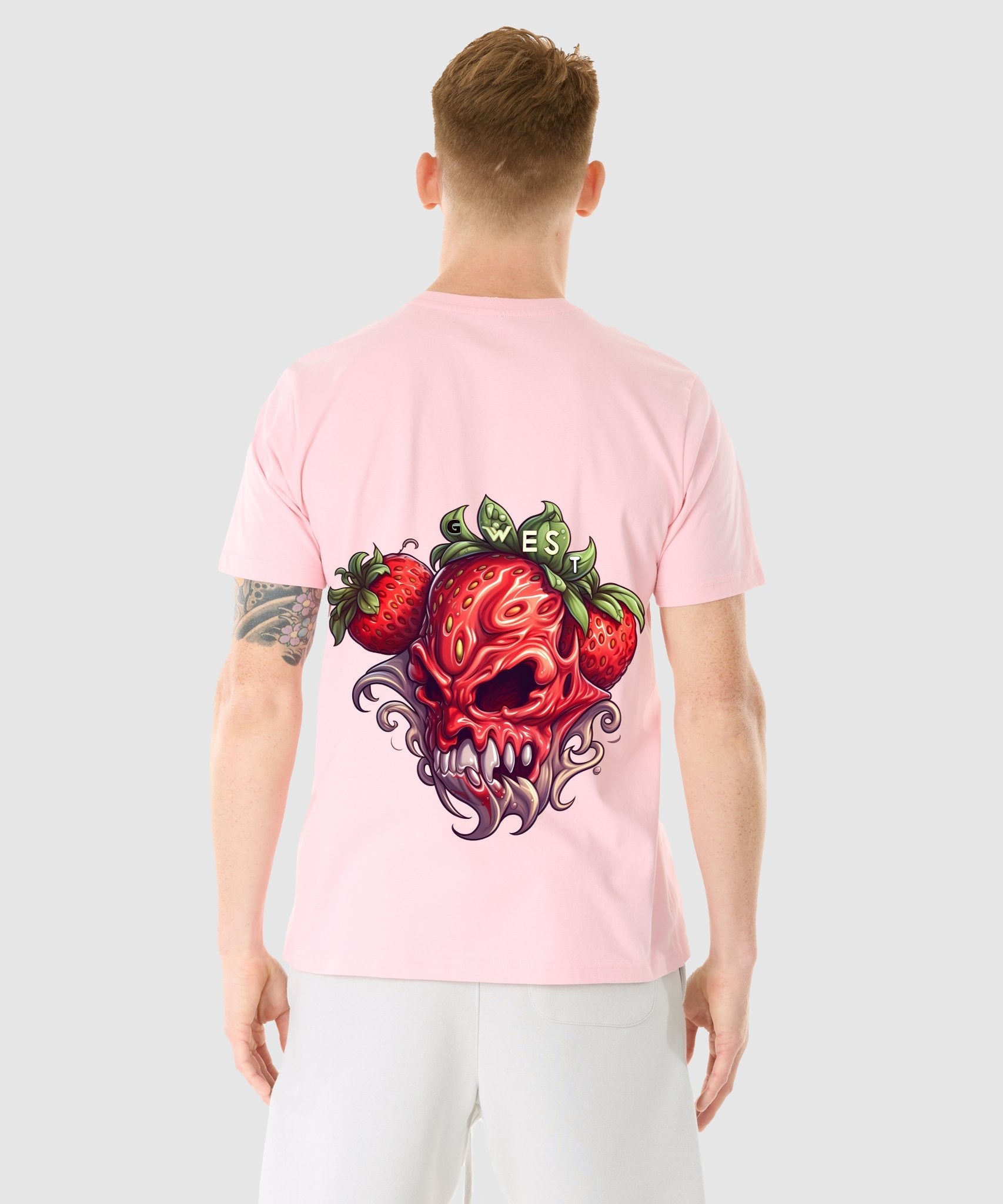 G WEST MUTATED STRAWBERRY T-SHIRT - 12 COLORS - G West