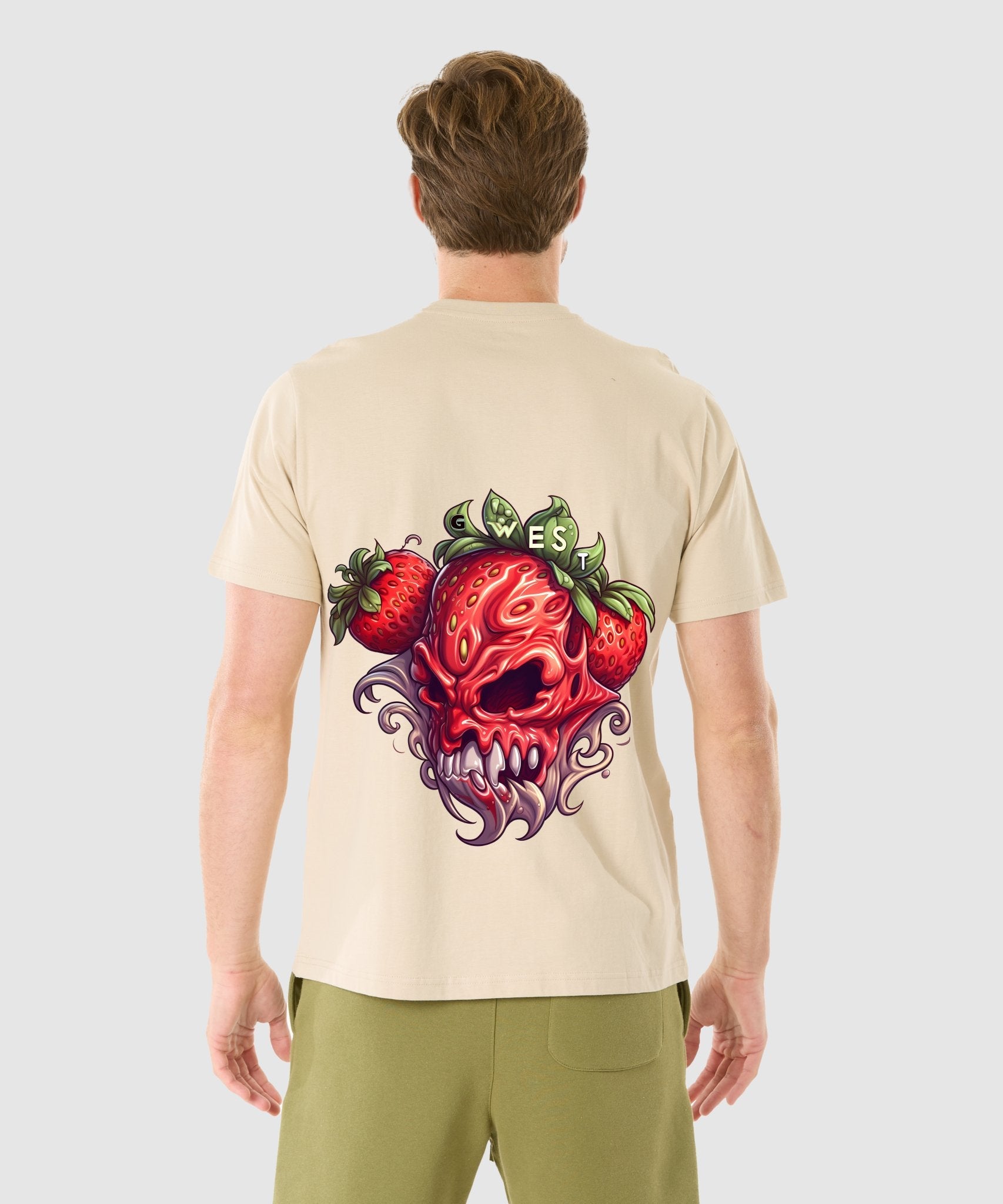 G WEST MUTATED STRAWBERRY T-SHIRT - 12 COLORS - G West