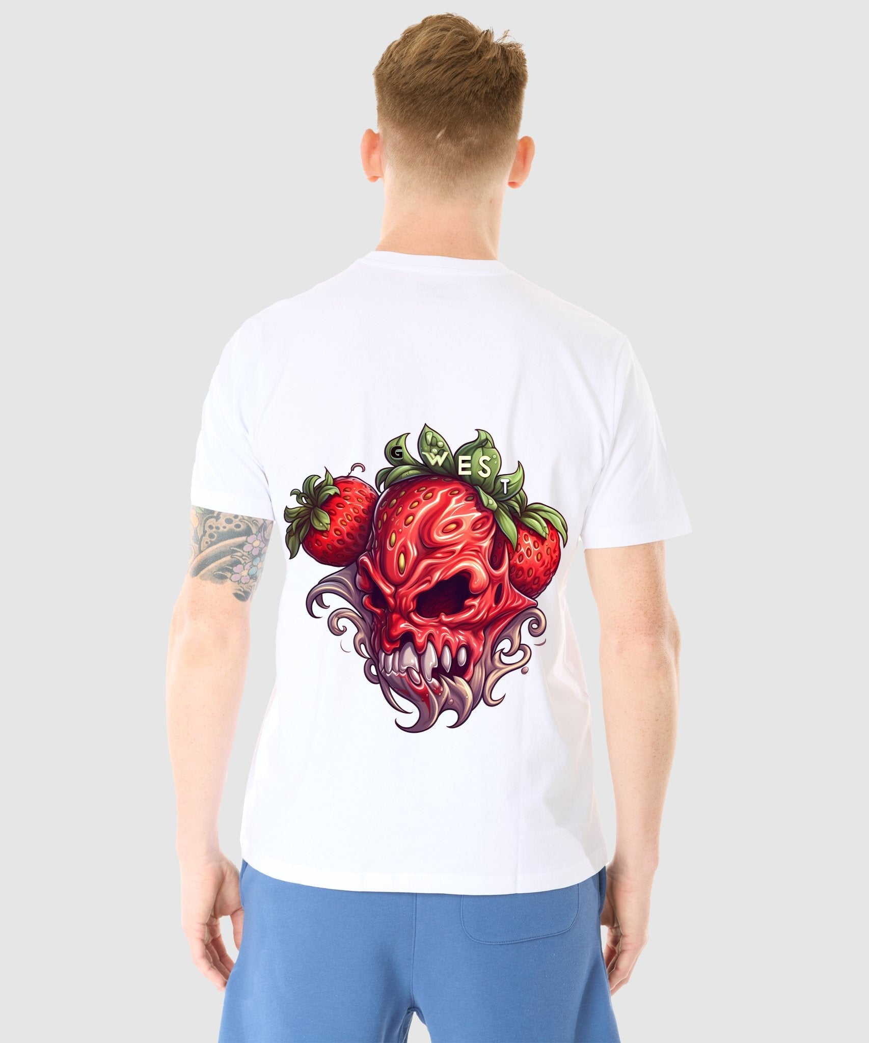 G WEST MUTATED STRAWBERRY T-SHIRT - 12 COLORS - G West