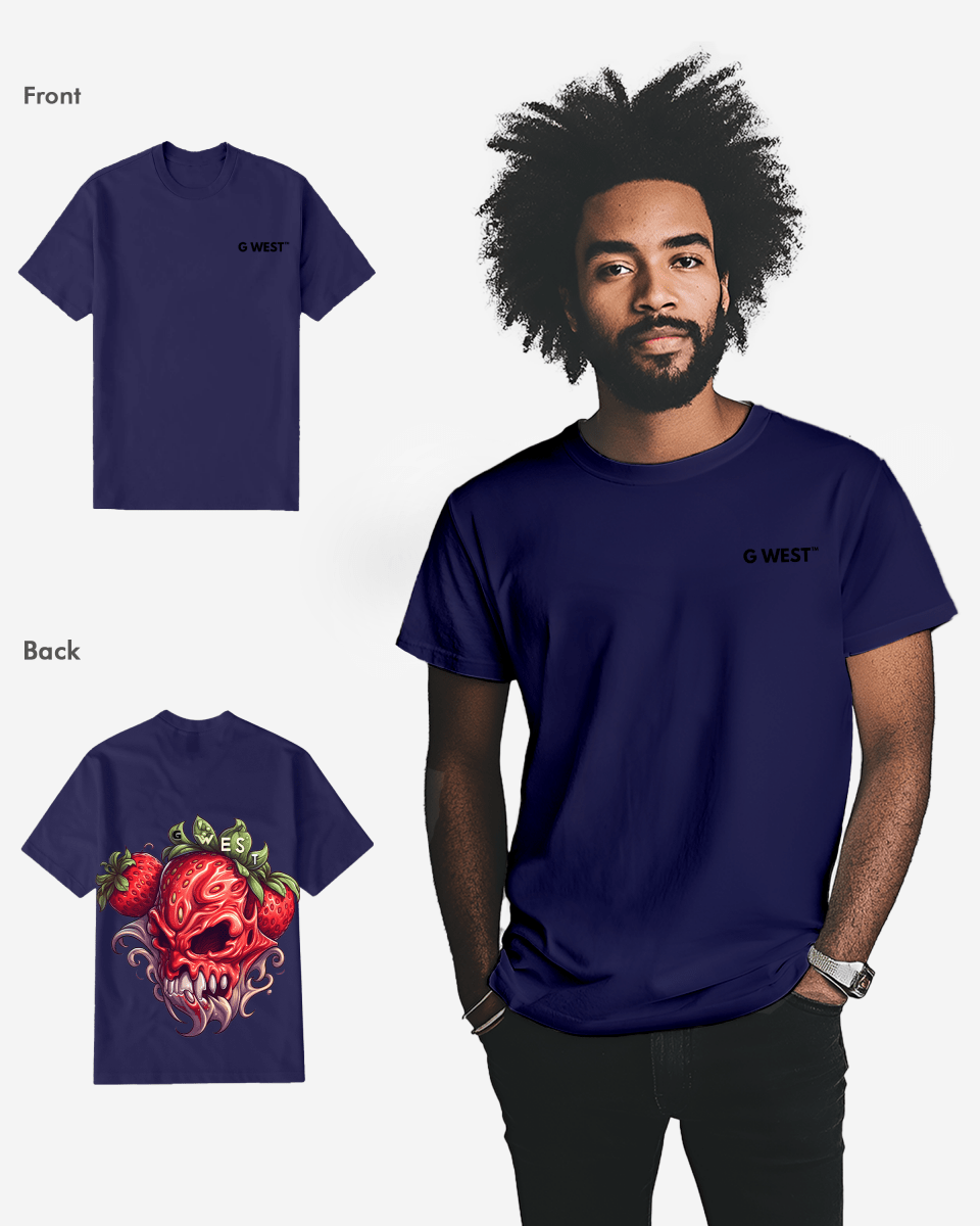 G WEST MUTATED STRAWBERRY T - SHIRT - 12 COLORS - G West