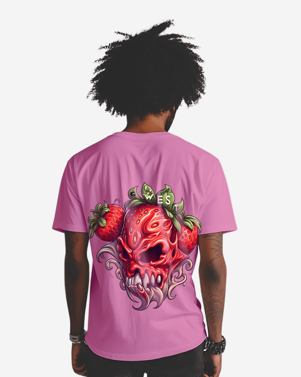 G WEST MUTATED STRAWBERRY T - SHIRT - 12 COLORS - G West