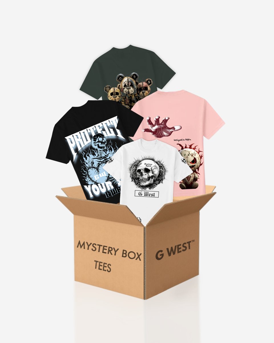 G West Mystery Box – Four Random T-Shirts - G West