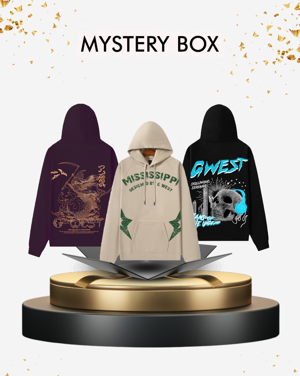 G West Mystery Box – Three Random Hoodies - G West